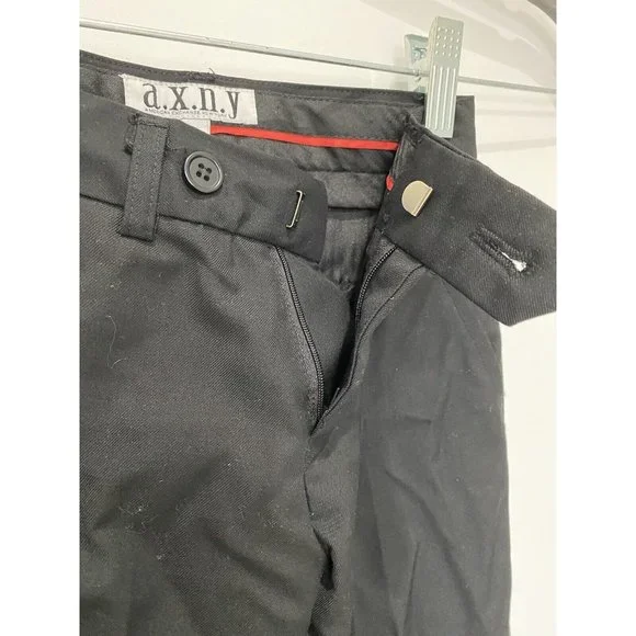 American Exchange A.X.N.Y. Boys Black Dress Pants Size 2. - Picture 4 of 9